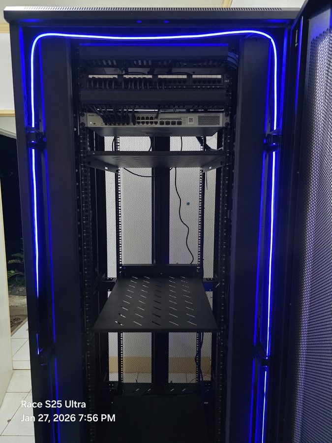 Rack Enclosure with RGB Lighting